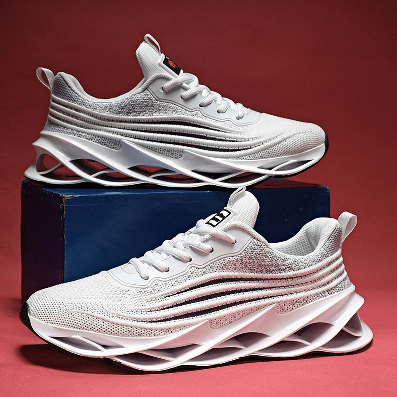 Breathable Mesh All-match Fashionable Casual Light Sports Shoes Product information: Product categories: lazy shoes, peas shoes, platform shoes, sailing shoes, tooling shoes, platform shoes, fisherman shoes, hollow leather shoes, loafers Opening depth: sh