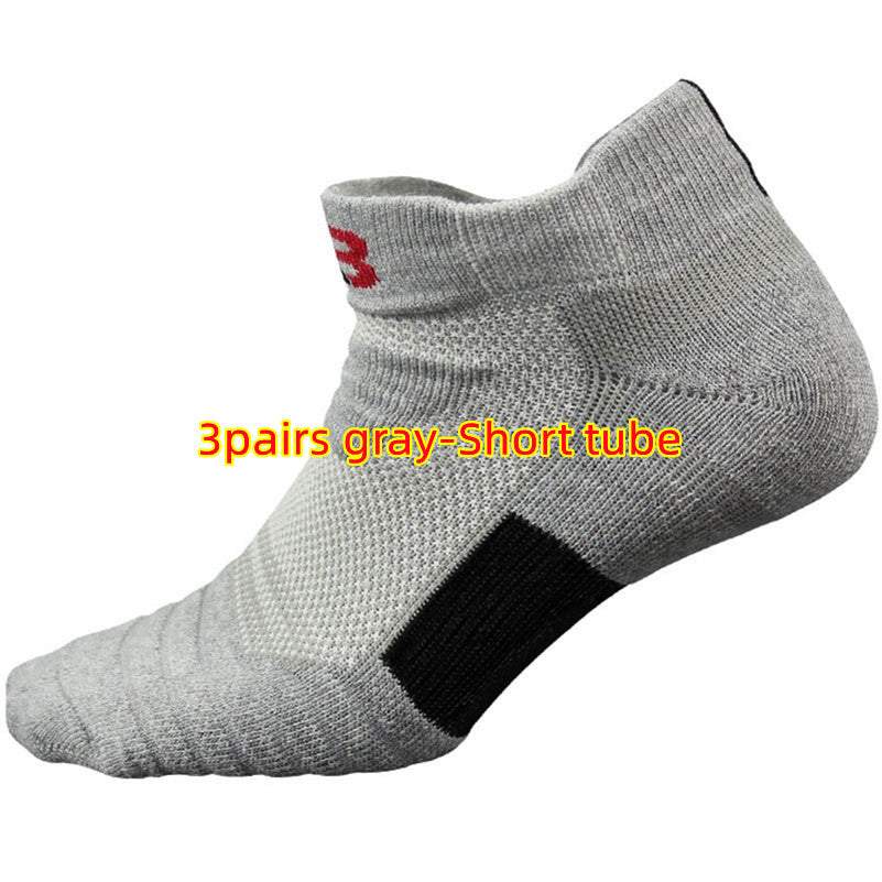 Socks Product information: Material: Cotton,Spndex,Polyester Size: Eur 39-45 Pattern:Pure Color Socks Season: Spring&Summer&Autumn&Winter Quantity:3 Pairs Sock Short tube height :10cm Middle tube height :17cm Color: black,white,gray Packing list: 1 pair x