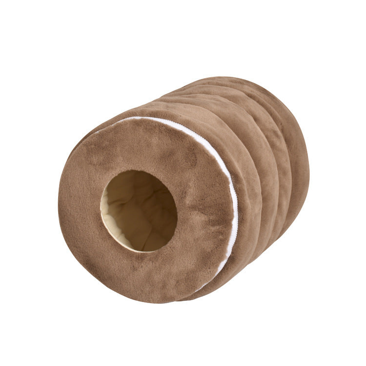 Warm pet house pet supplies Material: Cloth Product Category: Pet Nest Color: camel, grey, khaki, white, pink, sky blue Specification: 50CM*33CM Material: small rabbit fur Category: pet nest Warm pet house pet supplies Material: Cloth Product Category: Pe