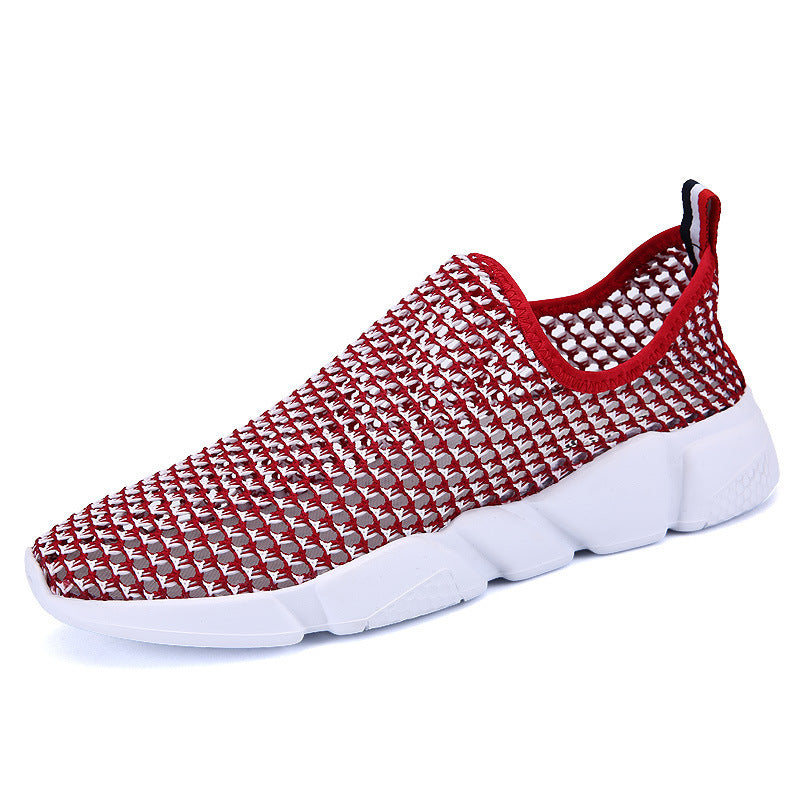 Summer tennis shoes, sports shoes low top Upper height: low top Toe shape: pointed Heel height: flat Sole technology: Viscose shoes Insole material: PU Style: casual Applicable scene: Leisure Color: red, black, blue Size: 35,36,37,38,39,40,41,42,43,44 Sum