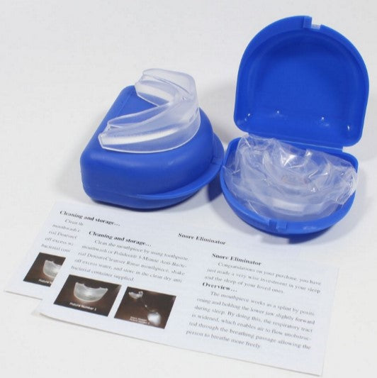 Stop Snoring Anti Snore Mouthpiece Apnea Guard Bruxism Tray Material: Food-grade EVA material, hygiene and safety, once the stereotype is not ideal, you can repeat the following steps to re-stereotype! Usage: 1. Wash hands before operation 2. Remove the b