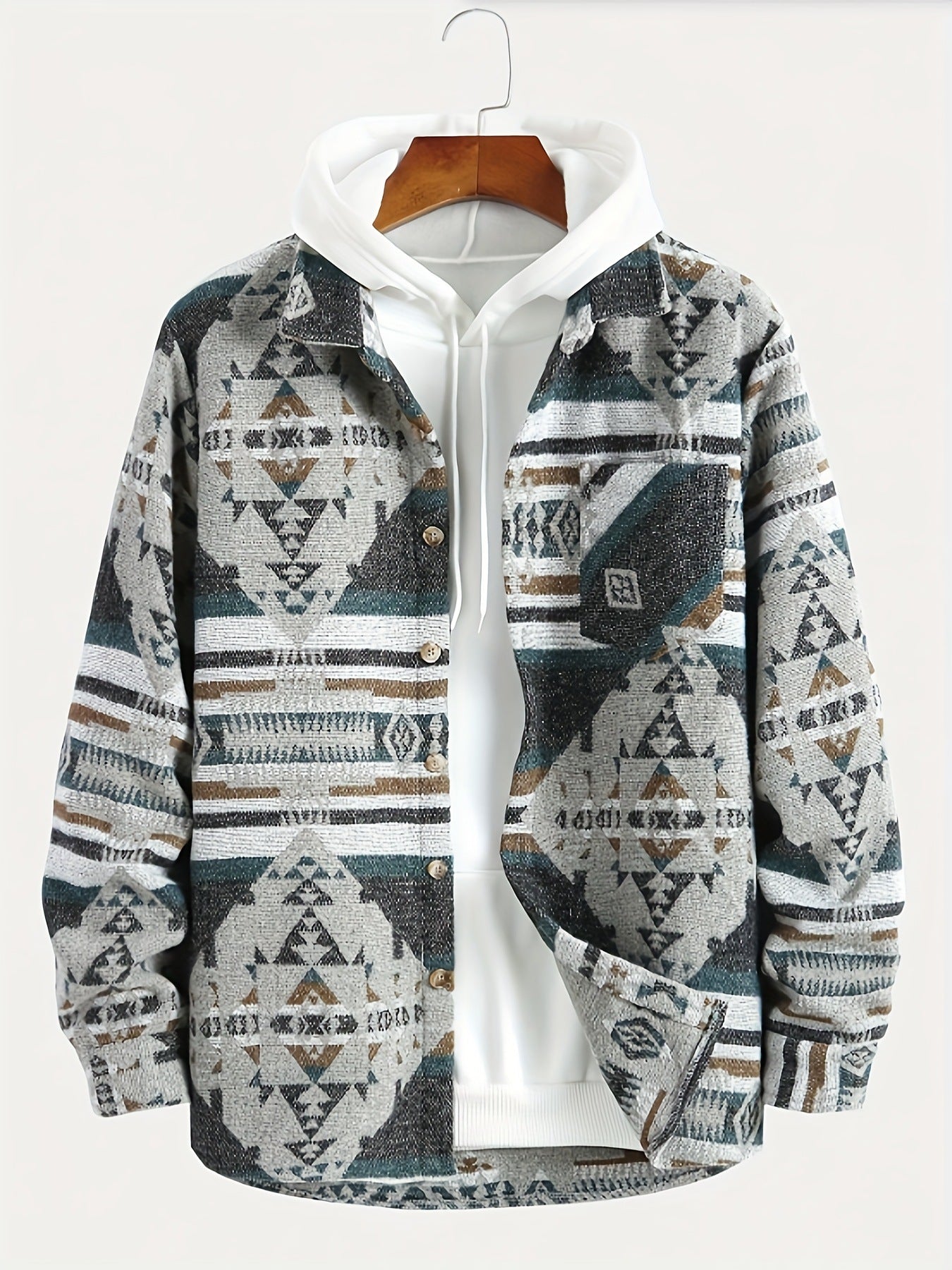 Fashion Personality Men's Shirt Coat Product information: Pattern: solid color Color: Camel, sea blue Size: S,M,L,XL,XXL Version: Loose Main fabric composition: Spandex Applicable Gender: Male Size: Note: 1. Asian sizes are 1 to 2 sizes smaller than Europ