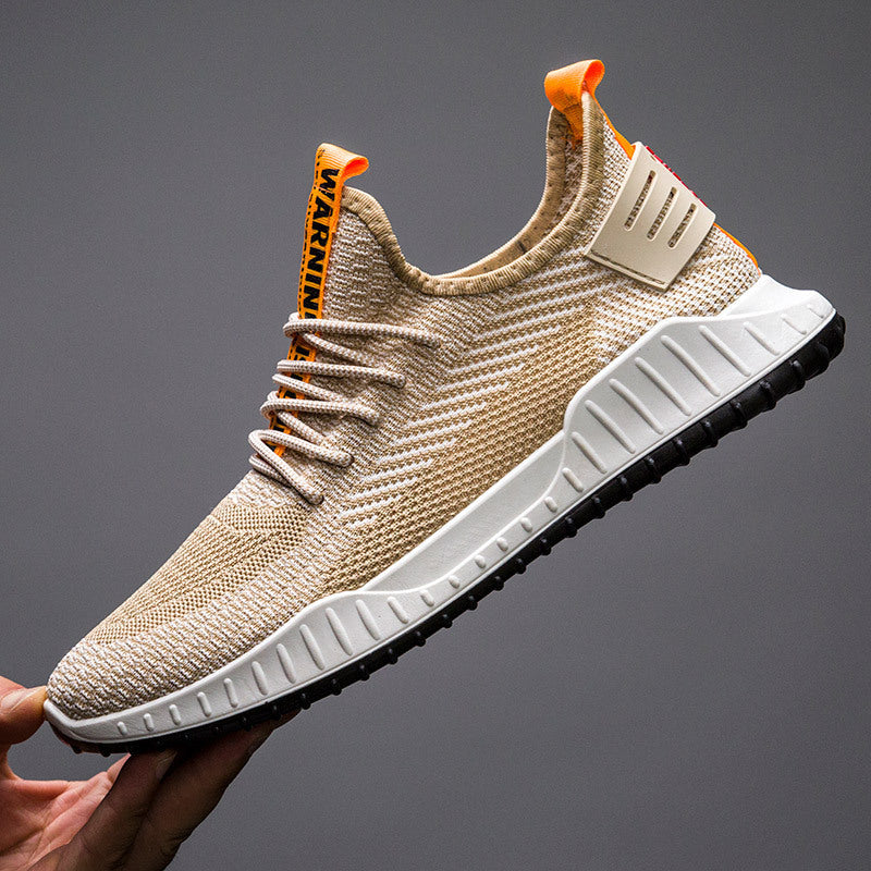 Casual shoes flying woven men's shoes ■Material: One-piece flying weave ■Style: casual sports ■Color: gray, black, khaki ■Size: 39-44 Casual shoes flying woven men's shoes ■Material: One-piece flying weave ■Style: casual sports ■Color: gray, black, khaki