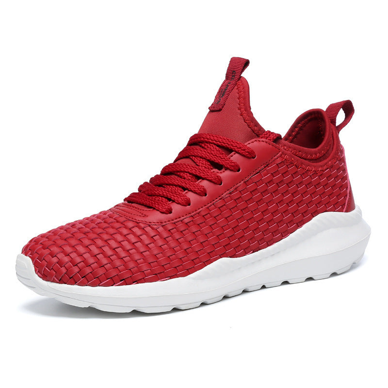 Casual shoes, woven shoes Upper material: PU 2019跨境情侣鞋系带柔软舒适低帮运动休闲鞋编织男女小 Casual shoes, woven shoes Upper material: PU 2019跨境情侣鞋系带柔软舒适低帮运动休闲鞋编织男女小 Men shoe
