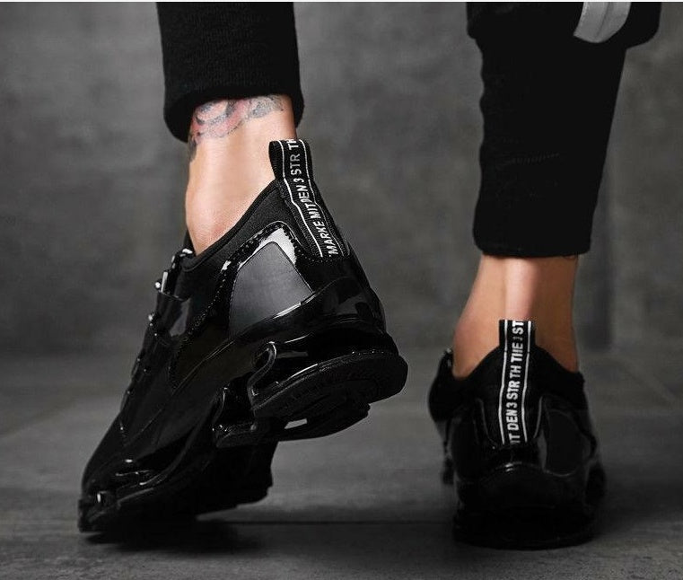 Men's Shoes Sports Blade Running Shoes Casual Shoes Overview: Unique design, stylish and beautiful. Good material, comfortable feet. A variety of colors, any choice. Specification: Upper material: artificial leather Sole Material: Rubber Upper height: hig