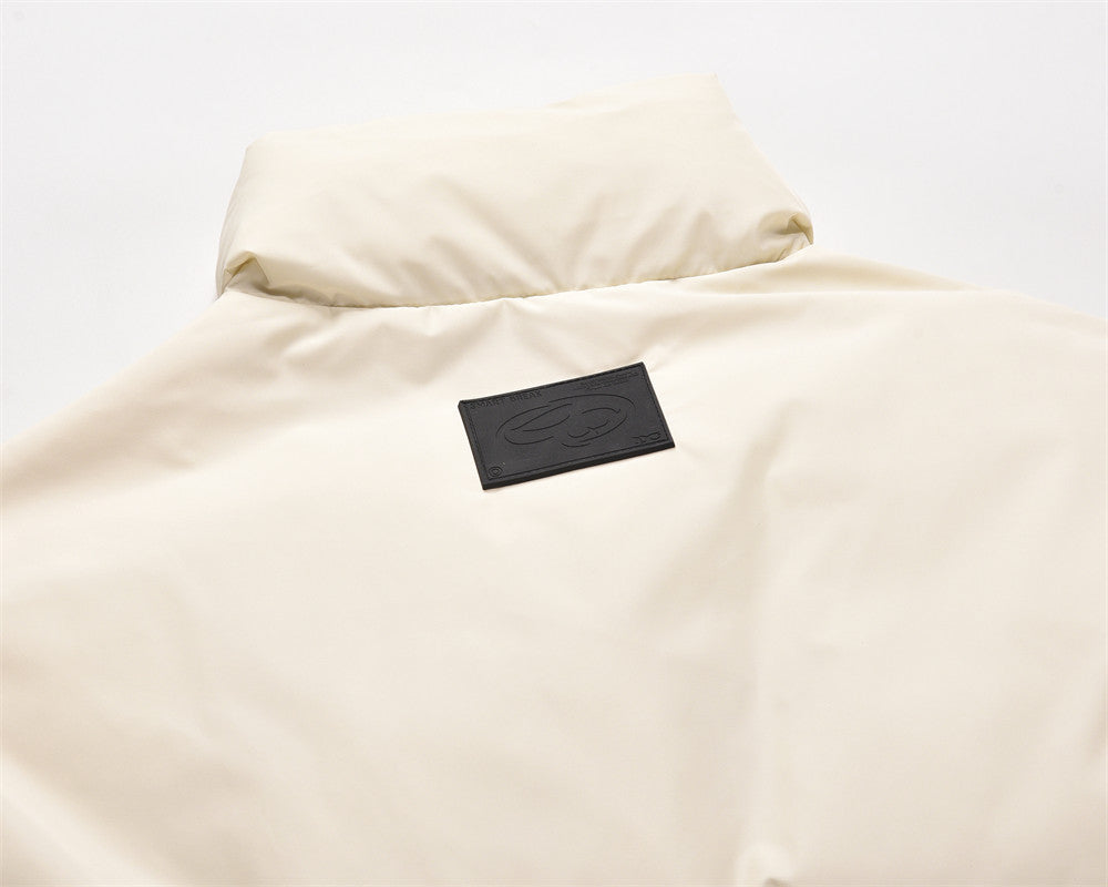 Fashion Warm Cotton Coat Men Product information: Pattern: Letters Color: Black, apricot, khaki green Suitable for people: Youth Size: S,M,L,XL Applicable scenarios: Leisure Main fabric composition: Polyester Fiber (polyester) Applicable Gender: Male Note