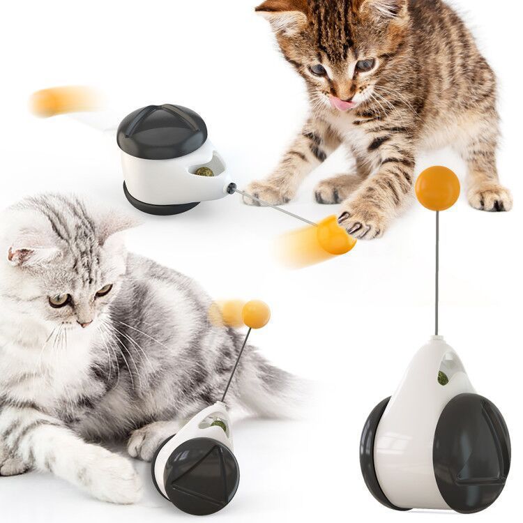 Electric Automatic Lifting Motion Cat Toy Interactive Puzzle Smart Pet Cat Teaser Ball Pet Supply Lifting Toys Main material: ABS/ rabbit hair Suitable for: cat Load-bearing: rope load-bearing 10KG Main material: ABS/ rabbit hair Suitable for: cat Load-be