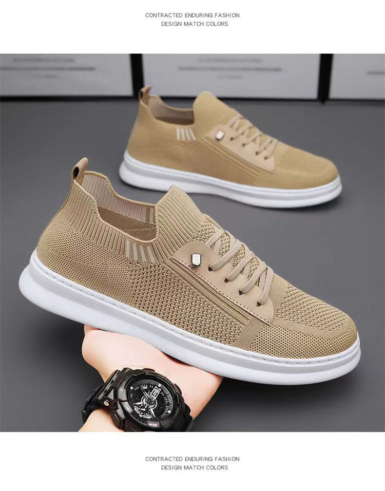 Men's Summer Mesh Breathable Soft Bottom Fashion Casual Shoes Product information: Color: gray, black, khaki Upper height: low top Heel shape: flat heel Size: 39, 40, 41, 42, 43, 44 Sole craft: injection moulded shoes Cutting depth: shallow mouth (less th