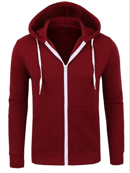 Men Black Hip Hop Mantle Hoodies Whether the suit: No style: Casual Style: cardigan With or without liner: no liner Sleeve length: long sleeve Whether Hooded: Hooded Placket: zipper Thickness: General Suitable for the season: four seasons Main fabric comp