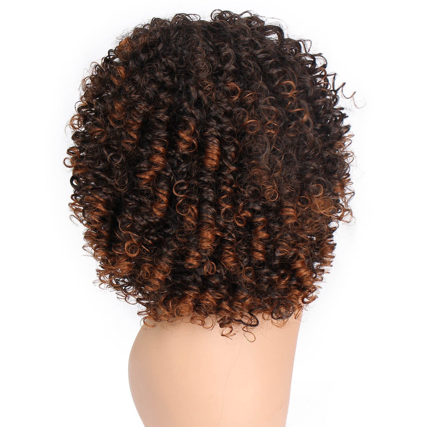 European and American wigs Length: 16inch 40cm Material: Chemical fiber high temperature silk Process: full mechanism Is there a spot: Yes Product packaging: OPP self-sealing bag, with backing paper, black dust net, default with surrounding card European