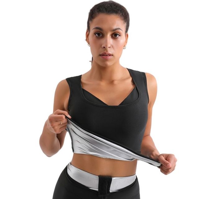 Weight Loss Sauna Top Vest Shaper Looking for a way to get slim faster? Introducing the Women's Sauna Shirt With Sleeves Gym Hot Sweat Suit Weight Loss Sauna Top Vest Fitness Slimming Body Shaper Training Vest Workout. This high quality garment is designe