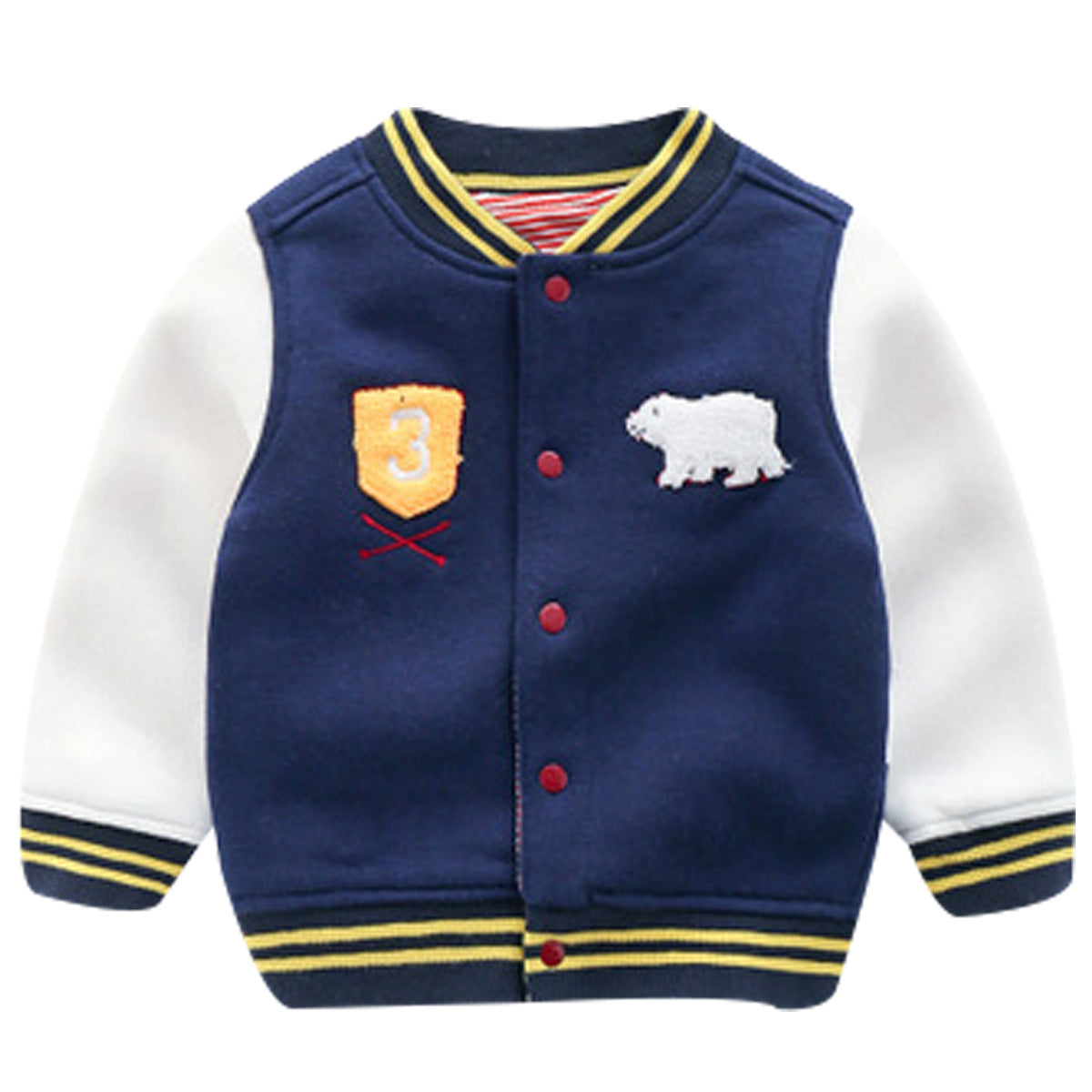 Boys Knit Cardigan Jacket Fabric technology: soft treatment Sleeve length: long sleeve Closed style: zipper shirt Fabric name: Cotton Liner type: cotton liner unit:cm 1 Please allow 2-3cm differences due to manual measurement. 2. Please check the size cha