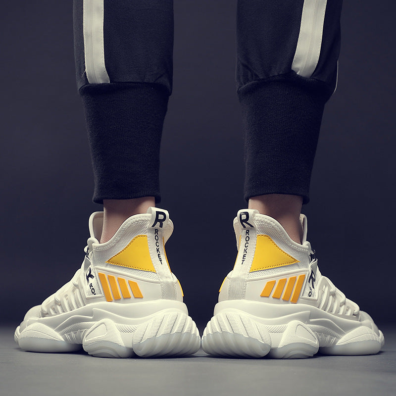 Breathable fly woven shoes Toe shape: round head Heel height: middle heel (3-5cm) Sole technology: Viscose shoes Insole material: textile category Style: casual 1. Asian sizes are 1 to 2 sizes smaller than European and American people. Choose the larger s