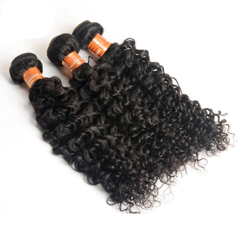 Curly hair wig Hair material: real hair Wig hairstyle: curls Wig length: medium long hair Applicable people: General Style: Star Fashion Apply skin tone: any skin tone Applicable face: any face type Can be dyed hot: can be dyed Curly hair wig Hair materia