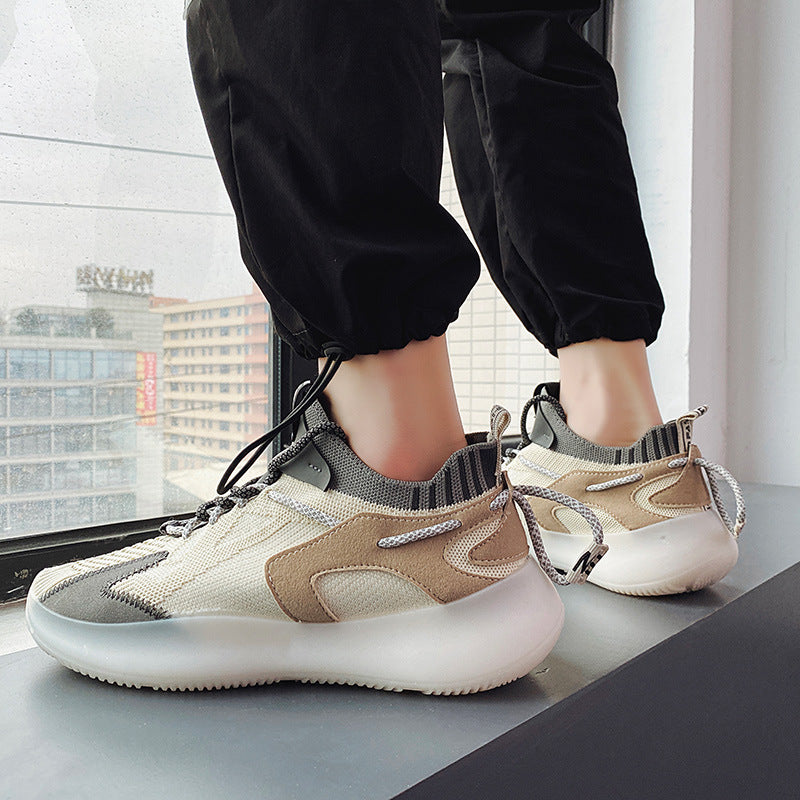 Wild daddy shoes men breathable Upper material: mesh Sole Material: Rubber Insole material: textile Style: mesh shoes 1. Asian sizes are 1 to 2 sizes smaller than European and American people. Choose the larger size if your size between two sizes. Please