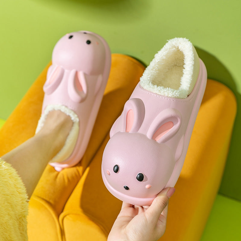 Water-proof Bag With Warm Home Home Cotton Slippers Product information: Applicable gender: neutral/both men and women Applicable age: Adult Shoe Upper material: EVA Size: S Code 36-37 (suitable for normal 35-36),M code 38-39 (suitable for normal 37-38),L