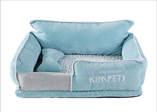 Dog Cat Bed Four Seasons Universal Sleeping Pad For Pets Pet Supplies S:48*39*23 Suitable for pets within 10 kg M:56*48*25 Suitable for pets within20 kg L:70*55*27 Suitable for pets within 40 kg Dog Cat Bed Four Seasons Universal Sleeping Pad For Pets Pet