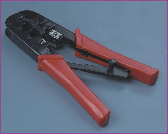 High carbon steel crimping tool Model: 40Cr cutter head Function: stripping, crimping, tightening, rolling, circlip, broken Shape: round mouth Applicable object: cable Features: ordinary Material: 45# steel Handle material: flame retardant PC and PVC High