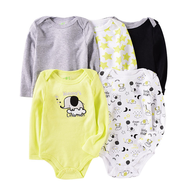 Cotton baby clothes Whether the hair/remnant thread ends are trimmed: obvious parts have been trimmed Thickness: General Fabric name: Cotton Main fabric composition: cotton Main fabric ingredient content: 100 (%) Security level: Class A Closure style: pul