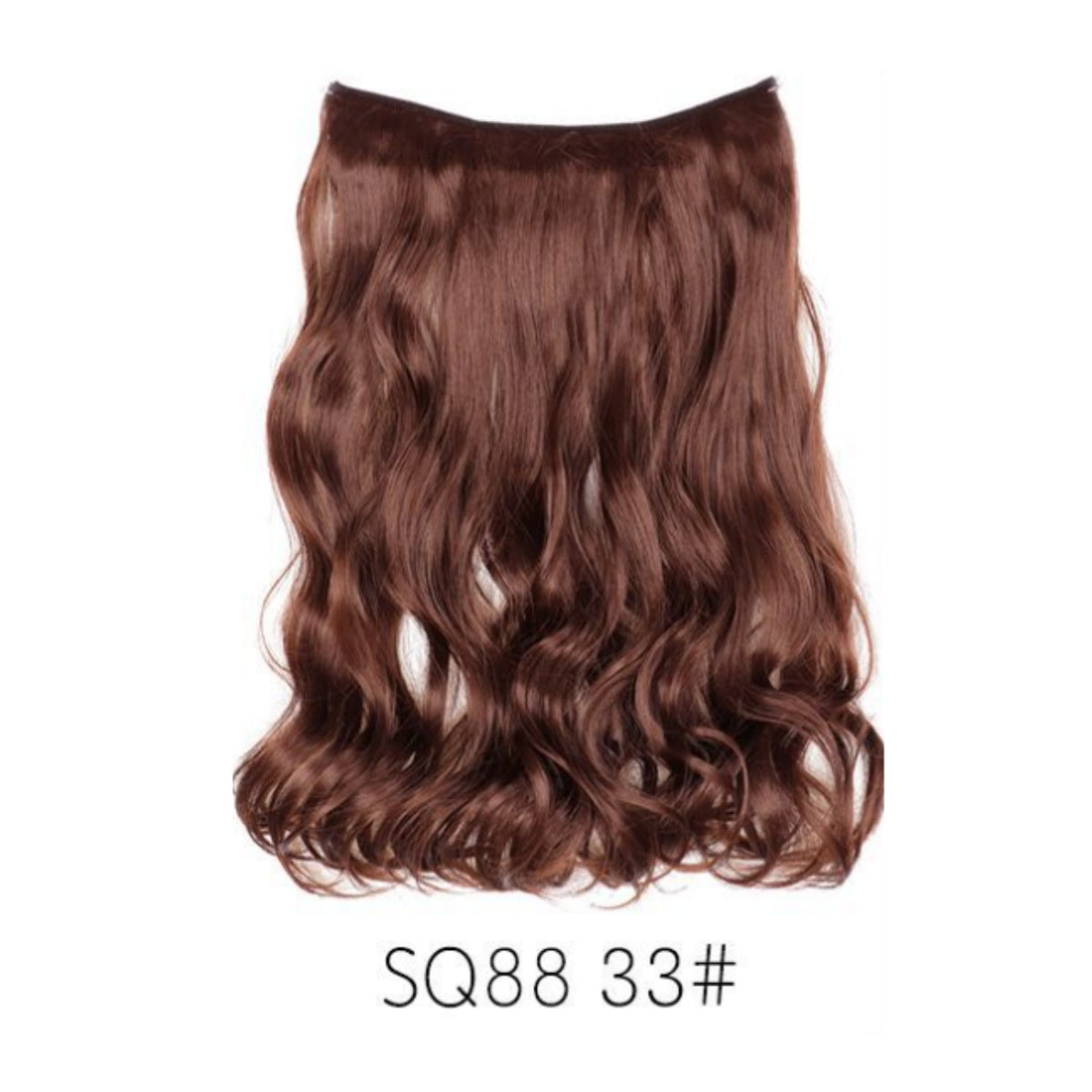 Women's Big Wavy Long Curly Hair Extensions Are Naturally Fluffy And No Trace Product information: Material: high temperature wire Style: fashion casual Features: One piece without trace Colour: Picture color Size Information: Packing list: Wig*1 Product