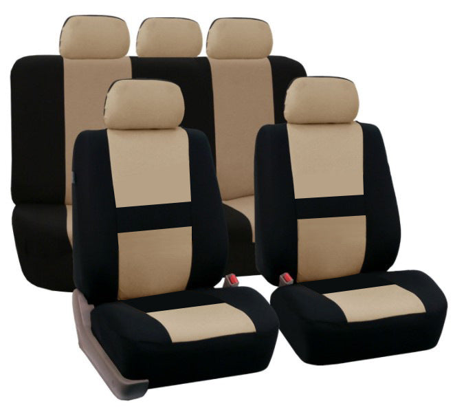 Car universal seat cover Scope of application: It is suitable for most car seats on the market. It is universal for all seasons and will make your car look brand new. Function: It adopts high-quality seat cover fabric, which is breathable, comfortable, di