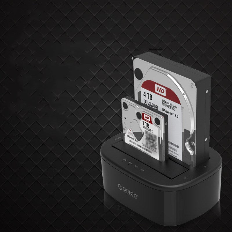 Mobile Hard Disk Box Holder Offline Copy Notebook Hard Disk Holder Details: Supply category: Spot Supported capacity: 16TB Product size: 3.5 inches Transmission speed: 5GBPS Colour: Black Product material: Material: ABS Mobile Hard Disk Box Holder Offline