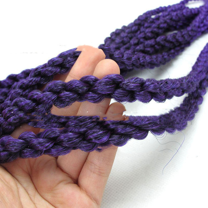Crochet Braid Hair Synthetic Black Brown Senegalese Twist Crochet Twist Braids For Women Overview: Fashion Design! 100% Brand New, High Quality! How to wash it? Soak the hair gently with mild conditioning shampoo in cold or warm water Rinse the hair in wa