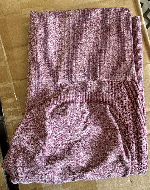 High Waist Seamless Yoga Pants Women's Solid Color Dot Striped Print Butt Lifting Leggings Fitness Running Sport Gym Legging Outfits Overview: Unique design, stylish and beautiful. Good material, comfortable wear. A variety of colors, any choice. Product