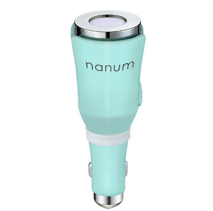 Car Aroma Diffuser with Dual Power USB Car Charger 5-Color Specifications: M aterial: PP+ hardware Product size: 45*118 MM Product Net/Gross Weight: 69g/115g C olor: black / white / blue / pink / green Working current (aroma mode): 12V/100MA Working curre