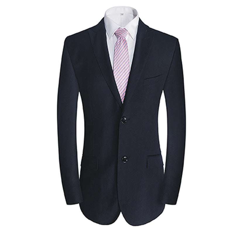 Men's new casual suits Korean Slim Youth Business England Placket: Two buttons in a single row Main fabric composition: wool The content of the main fabric ingredient: 52 (%) Slit way: side slit Edition type: Slim type Fabric composition: wool Fabric: Woo