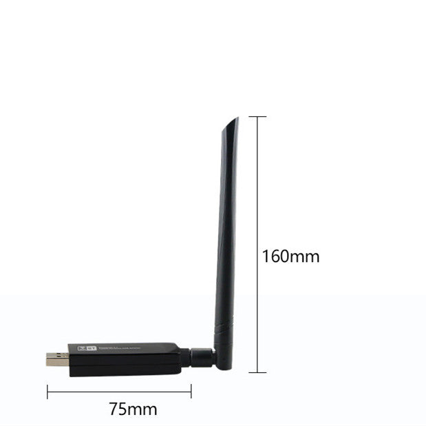 W97L 1200M Wireless Bluetooth Network Card USB Product information: Product Model: W97L-5DB Interface type: USB3.0 interface Frequency range: 2.4G band; 2.4GHz-2 4835GHz, 5G band: 5.1GHz-5.825GHz Modulation method: OFDM/CCK/QPSK/BPSK Working voltage: 5.0V