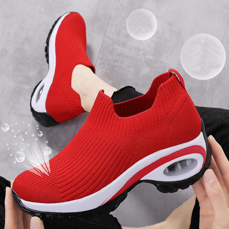 Sneakers Women Air Cushion Mesh Breathable Running Sports Shoes Product Information: Toe shape: round toe Upper material :mesh Style: Casual Applicable gender: Female Sizes :35,36,37,38,39,40,41 Packing List: 1* shoes Sneakers Women Air Cushion Mesh Breat
