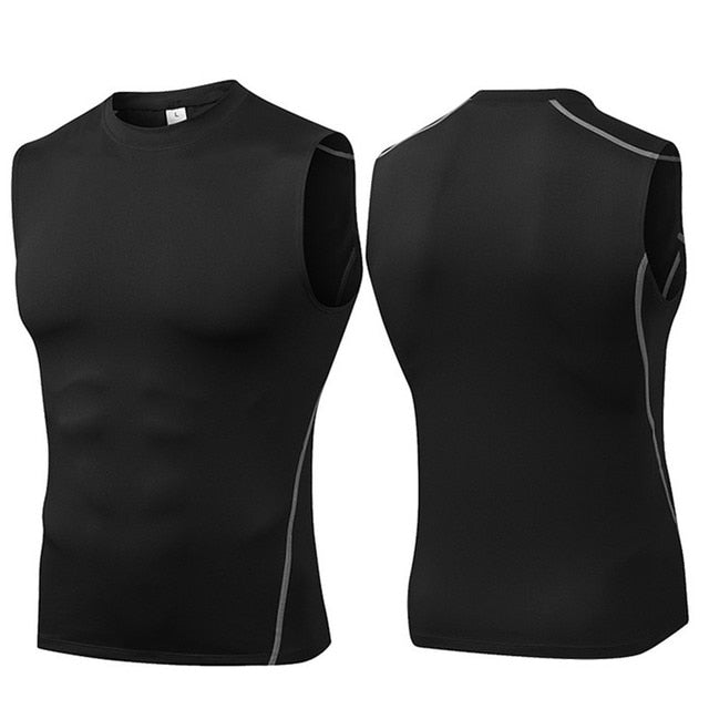 Men Compression Sport Tight Tank Introducing the newest addition to your activewear wardrobe — the Men Compression Sport Tight Tank! This versatile garment is designed to provide you with comfort and support during all kinds of activities, from light exer