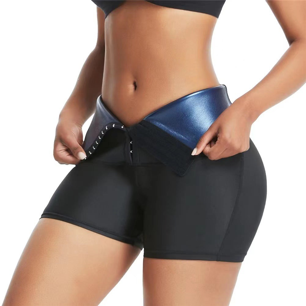 Slimming Pants Waist Trainer Shapewear Tummy Hot Thermo Sweat Leggings Fitness Workout Sweat Sauna Pants Body Shaper Overview: Slimming pulling underwear. Hot Thermo Sweat Leggings High waist body shaper. Good material, comfortable to wear. Product inform