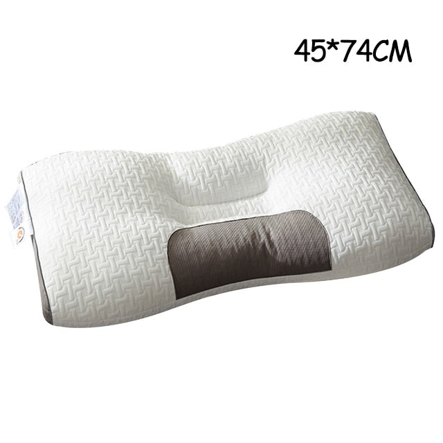 Orthopedic Neck Pillow Introducing our Cervical Orthopedic Neck Pillow, expertly crafted to enhance your sleep quality and provide optimal neck support. Made with high-quality soybean fiber, this innovative pillow core offers the ultimate in comfort and r