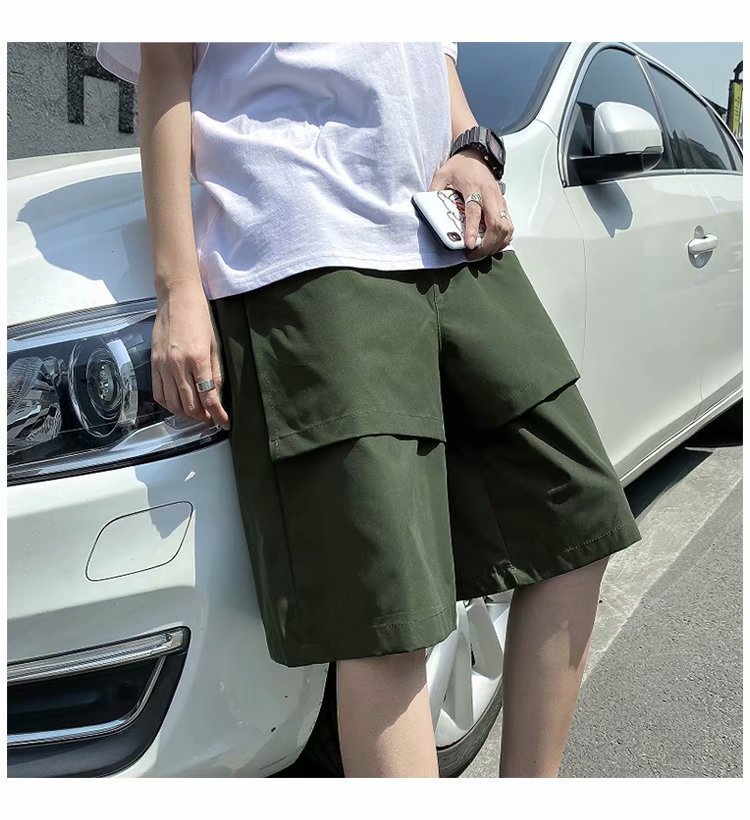 Summer relaxed Trend Sports Shorts for men Fabric Name: Cotton Blend Main fabric composition: polyester (polyester) Content of main fabric composition: 95 (%) 1. Asian sizes are 1 to 2 sizes smaller than European and American people. Choose the larger siz