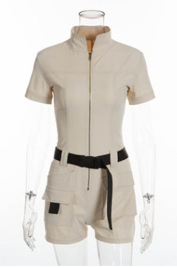 Tooling jumpsuit suit Main fabric composition: cotton size shoulder bust sleeve waist length bec(kg) S 37 82-92 16.5 66-76 78 0.3 M 38 86-96 17.5 70-80 80 0.31 L 39 90-100 18.5 74-84 82 0.32 1. Asian sizes are 1 to 2 sizes smaller than European and Americ