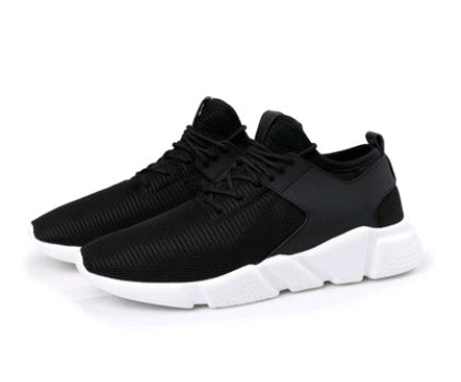 Stylish Breathable Mesh Casual Running Shoes for Men Upper material: mesh Sole material: plastic Wearing style: front strap Popular elements: car suture Upper height: low to help Toe shape: round head Heel height: low heel (1-3CM) Sole technology: injecti