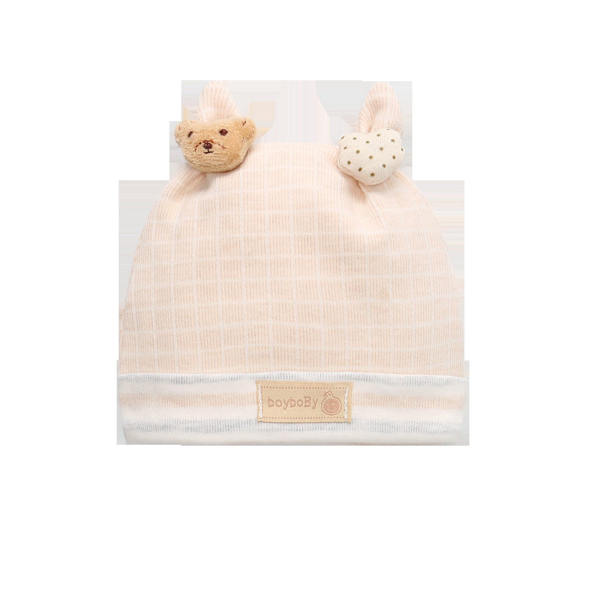 Baby Hats Newborn Fetal Caps Product information: Product category: baby hat Item No.: HW-076 Material: Cotton Style: simple Color: pink, king, blue Packing list: Hat x1 Baby Hats Newborn Fetal Caps Product information: Product category: baby hat Item No.