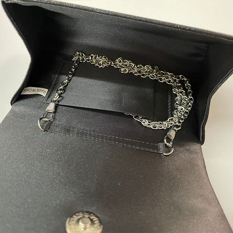 Shining 3A Full Diamond Handbag Women Luxury Party Evening Bag Crossbody Shoulder Bag Ladies Product information: Material: polyester Bags trend style: envelope bag Internal structure: cell phone bag Bag shape: horizontal square type Popular elements: dia