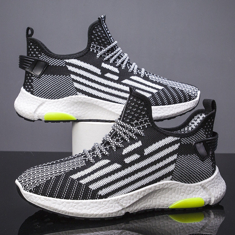 Fashion Flying Woven Breathable Running Shoes Trendy Mesh Sneakers Men Product information: Product Category: Coconut Shoes Applicable age: Youth (18-40 years old) Style: Sports Function: Breathable Suitable season: summer, spring, autumn Applicable gende