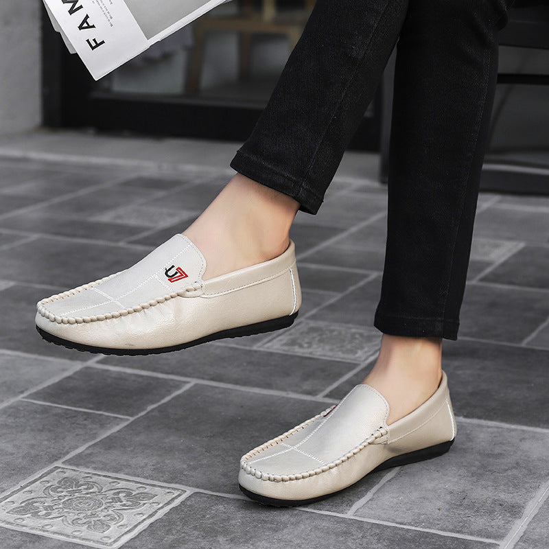 Doudou Shoes Fashion Breathable Lazy Shoes Casual Shoes Product information: Material: PU Style: Fashion and simplicity Features: solid color Colour: black, white, beige Size Information: Size Length 38 24 39 24.5 40 25 41 25.5 42 26 43 26.5 44 27 Packing