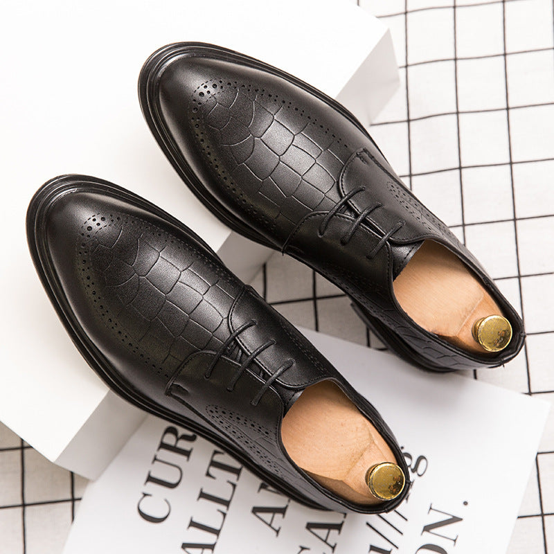 Men's Low Top Brown Pointed Toe Formal Leather Shoes Product information: Material: Leather Style: fashion and simplicity Features: Low top Colour: black 6682w, brown 6682w Size Information: Packing list: Shoes*1pair Product Image: Men's Low Top Brown Poi