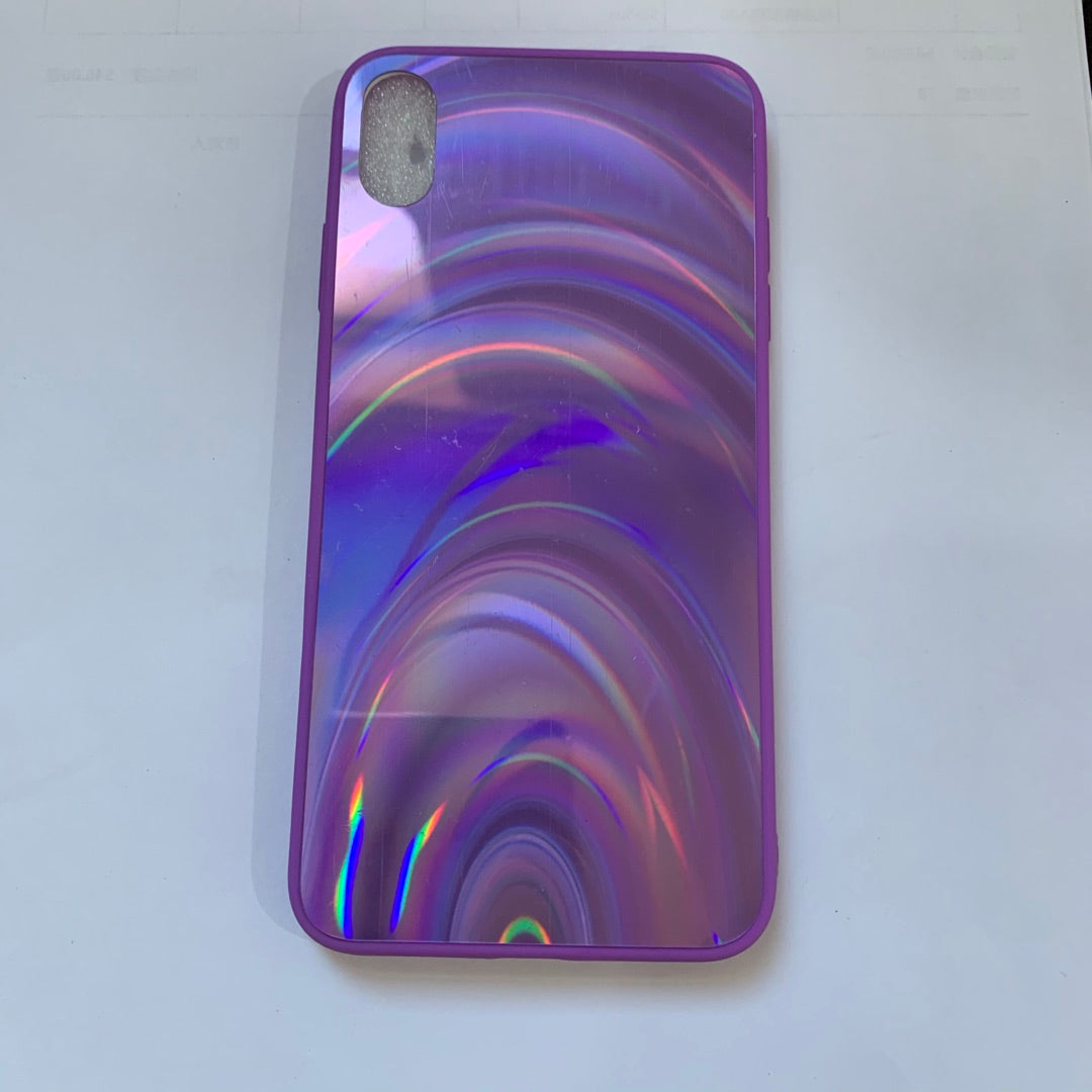 Rainbow Mirror Soft Case Phone Case Overview 1) 100% Brand new. 2) Soft edge full cover back case. 3) Feel comfortable, anti-fingerprint, anti-scratch. 4) Perfect hole, button easy touch and control. 5) Type: 3D Rainbow Glitter Gradient Back Cover Case. S