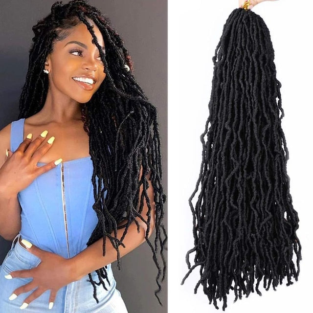 Soft Natural Fluffy Hair Extensions Introducing X-Tress Soft Natural Fluffy Hair Extensions, the stylish and modern way to add beautiful long curly locks to your look! Our ultra-soft synthetic braids offer a high-quality, lightweight hair piece that can b