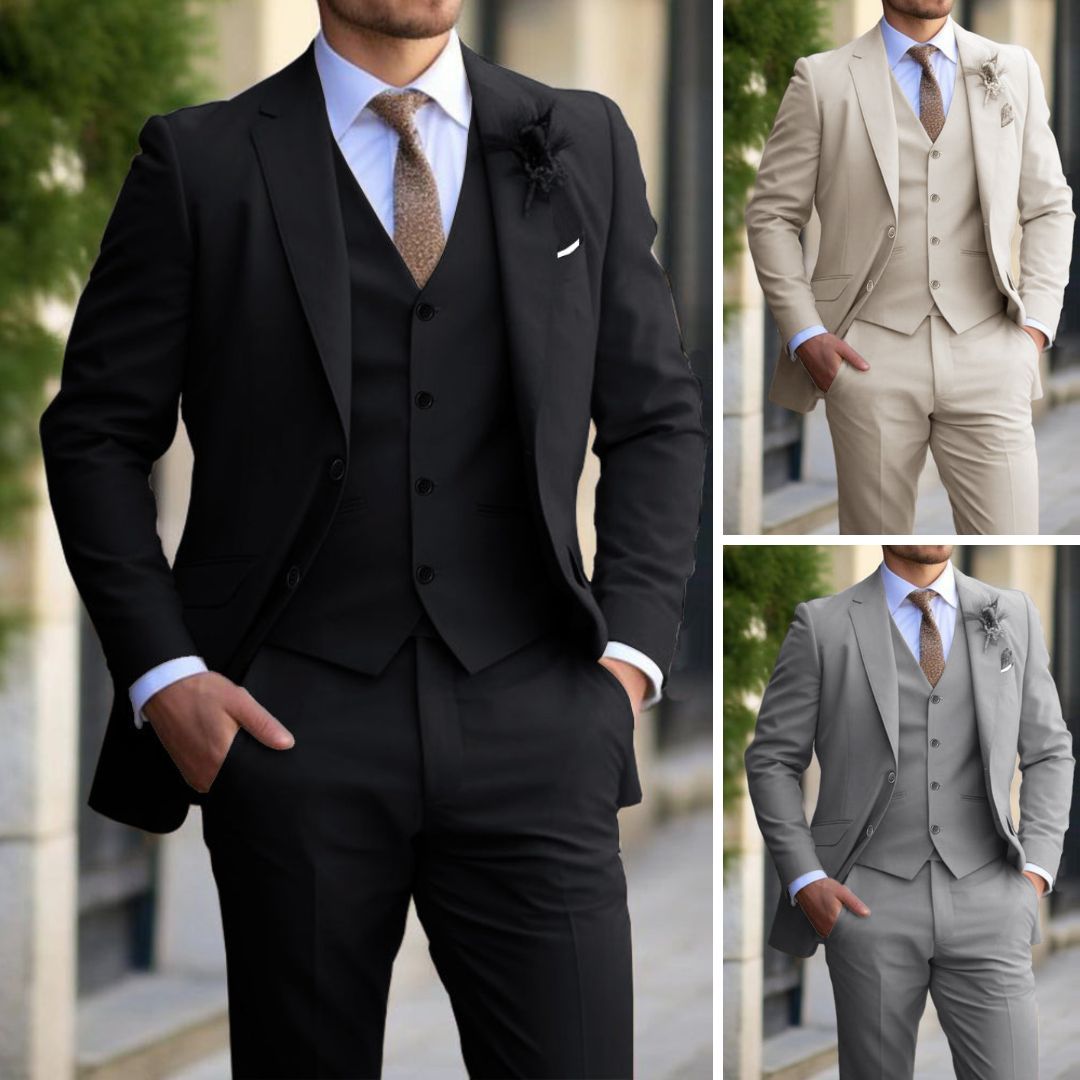 Men's Fashionable Casual Suit Suit Product information: Fabric name: cotton blend Main fabric composition: Cotton Size: XXS,XS,S,M,L,XL,XXL,XXXXL,5XL,6XL,7XL Version: Regular Size: Note: 1. Asian sizes are 1 to 2 sizes smaller than European and American p