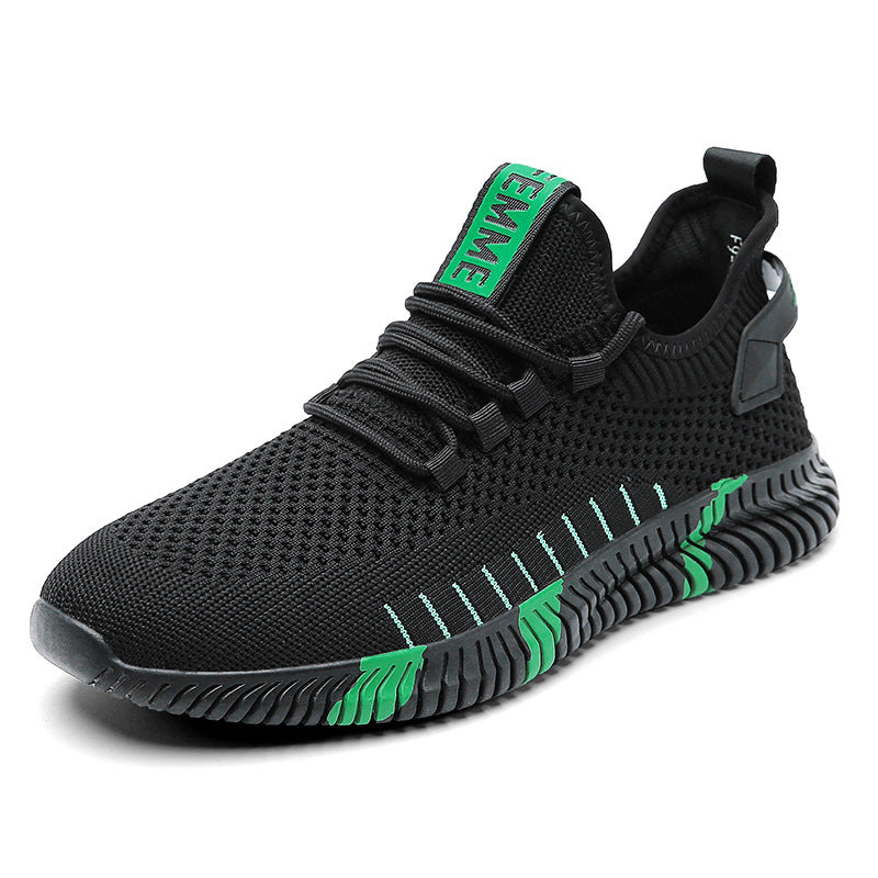 Mesh Sneakers Men Breathable Lightweight Running Shoes Overview: Unique design, stylish and beautiful. Good material, comfortable feet. A variety of colors, any choice. Specification: Product category: Sports casual shoes Style: leisure Function: breathab