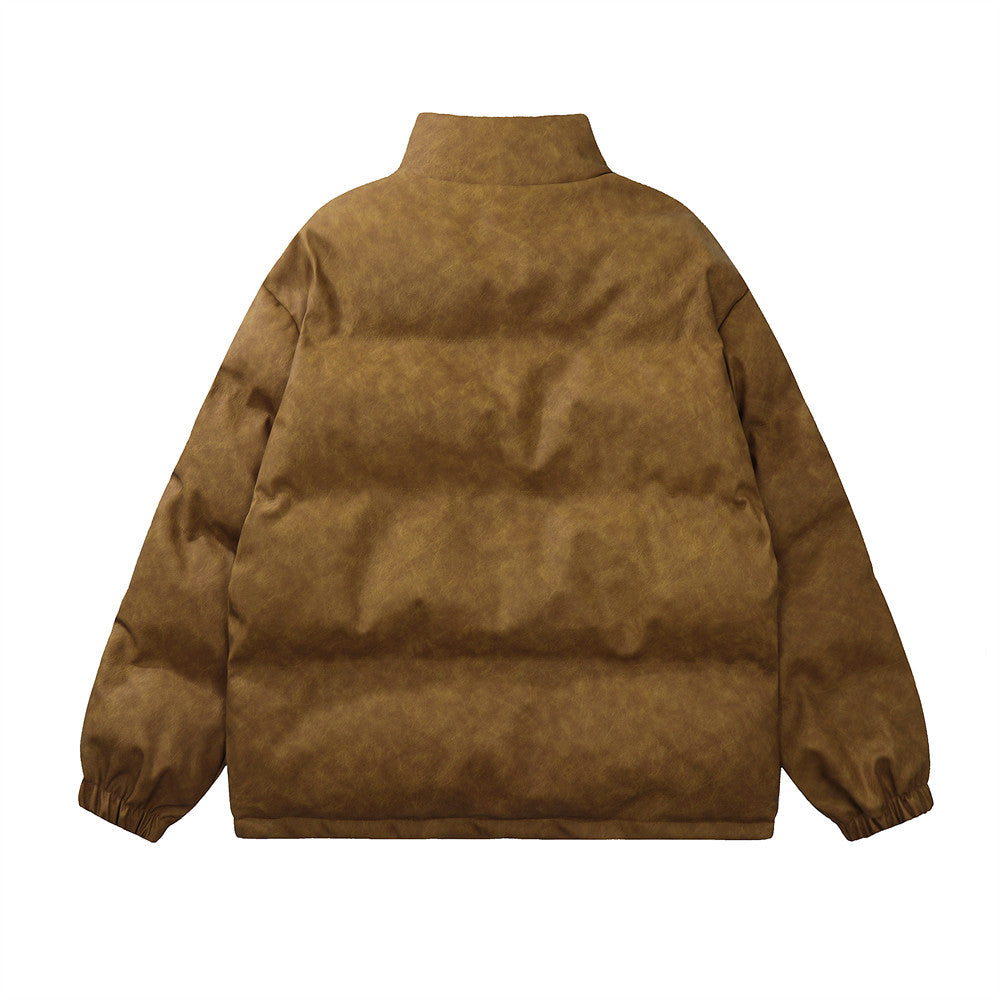 Fashion Loose PU Leather Coat Men Product information: Color: Black, Brown Size: M,L,XL Lining composition: Polyester Fiber (polyester) Leather classification: PU Applicable scenarios: Leisure Applicable Gender: Male Size Information: Note: 1. Asian sizes