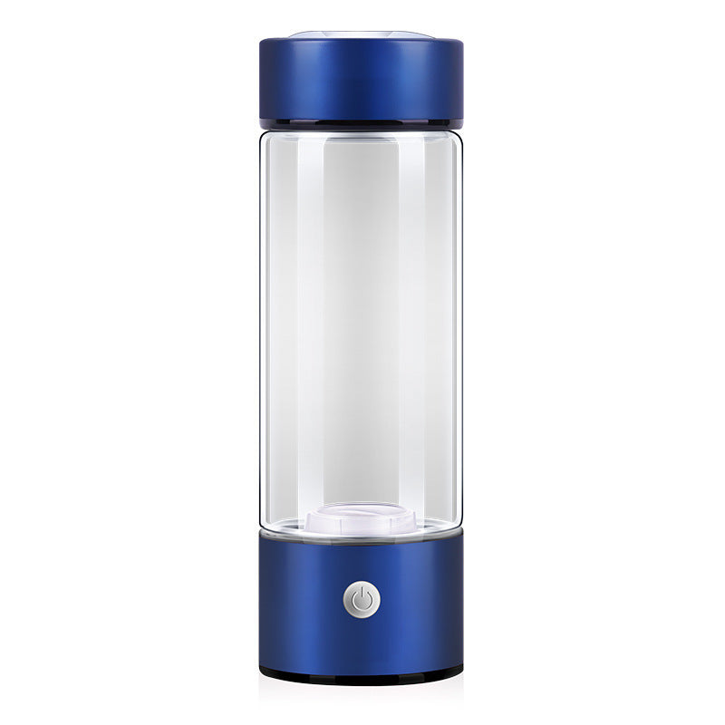 Hydrogen Water Bottles Electric Hydrogen Rich Water Generator Bottle New Technology Rechargeable Portable Antioxidant Overview: 1. Improve cellular health and enhance nutrient absorption in the body, Improvement of blood glucose. 2 . Made of high borosili