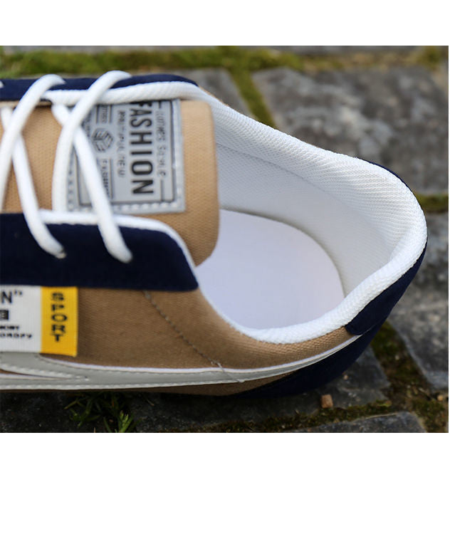 Cloth Shoes Low-top Canvas Shoes Casual Shoes Old Beijing Cloth Shoes Product Information: Toe shape: round toe Upper material: hemp Popular elements: color matching Heel height: low heel (1-3CM) Pattern: Color matching Color: Khaki brown Sole Material: R